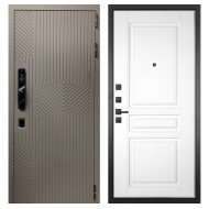 Гранит Смарт Нанорельеф, панель 018 Белый 16 мм