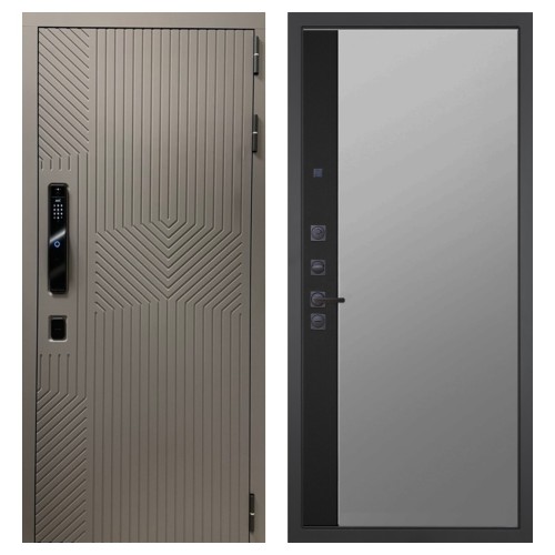 Гранит Смарт Нанорельеф, панель 084 зеркало макси бок тонированное 16 мм