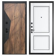 Гранит Континент, панель 070 Две филенки с молдингом белый матовый 12 мм