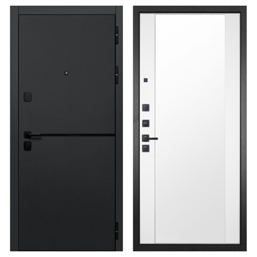 Гранит Горизонт, панель 024 зеркало Макси белый матовый 16 мм