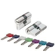 Цилиндровый Punto (Пунто) механизм MaxPro7000Key 52mm (21+10+21) CP хром 7key 