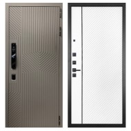 Гранит Смарт Нанорельеф, панель 078 Белая матовая 12 мм