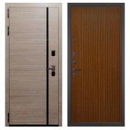 Гранит Пиано Эко, панель 087 Дуб кантри темный с фрезеровкой 10 мм