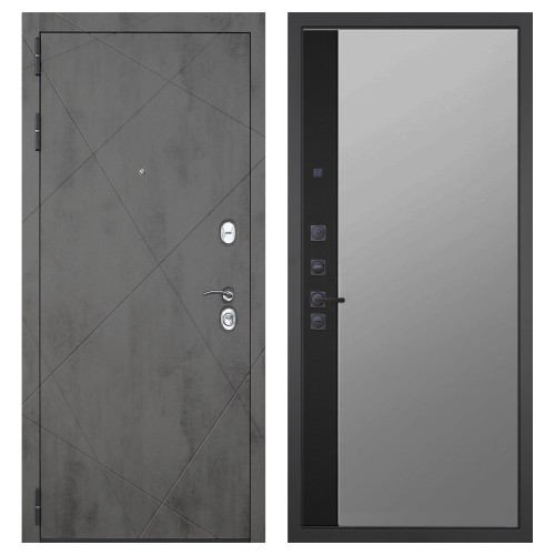 Гранит Дуэт, панель 084 зеркало макси бок тонированное 16 мм