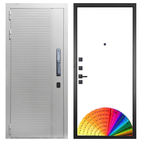 Гранит Пиано Смарт Белая, панель 049 Под окраску 12 мм