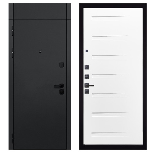 Гранит Горизонт с фрамугой, панель 081 Белый Горизонт 10 мм