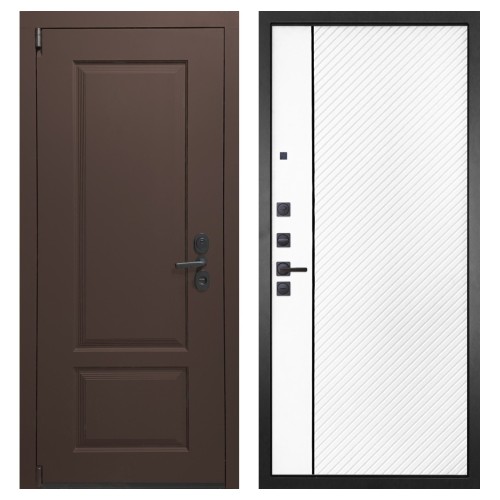 Гранит М3 new, панель 078 Белая матовая 12 мм