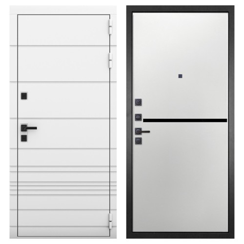 Гранит Роял белая NEW, панель 073 горизонт белая 10 мм