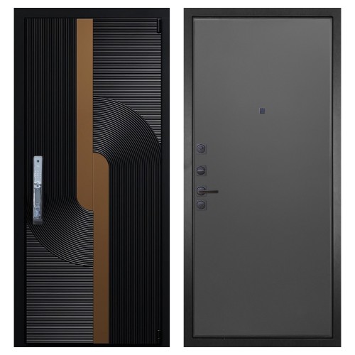 Гранит Смарт Люкс, панель 077 графит нубук 12 мм