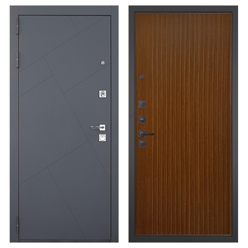 Гранит Ультра C3, панель 087 Дуб кантри темный с фрезеровкой 10 мм