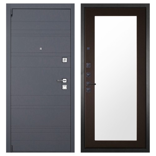 Гранит С18, панель 011 зеркало Венге 16 мм