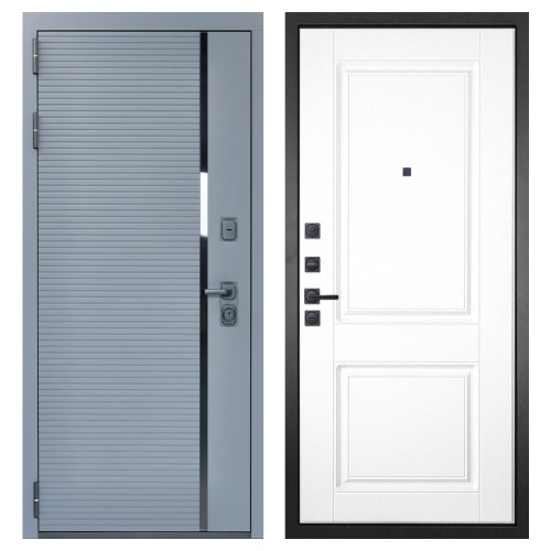 Гранит Роял белая, панель 035 Белая классика 12 мм