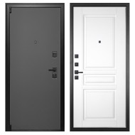 Гранит Лайт Графит, панель 018 Белый 16 мм