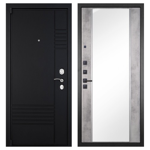 Гранит Т3, панель 051 зеркало Бетон светлый 16 мм