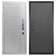 Гранит Пиано Смарт Белая, панель 077 графит нубук 12 мм