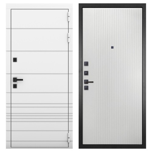 Гранит Роял белая NEW, панель 076 пиано вертикальная 12 мм