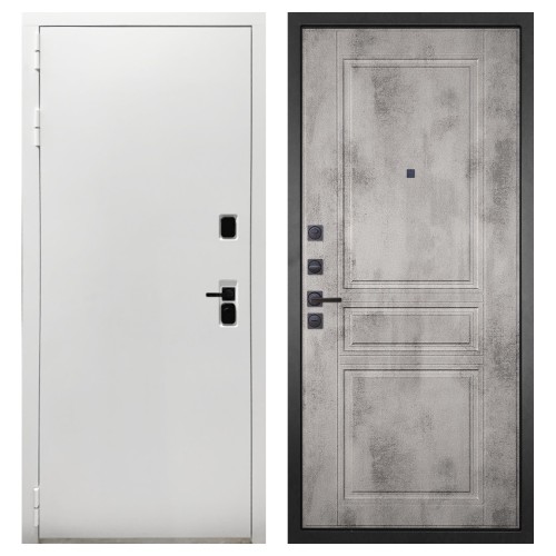 Гранит Вайт, панель 043 Бетон светлый 12 мм