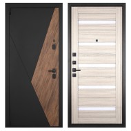 Гранит Геометрия, панель 030 царга Сандал светлая 16 мм