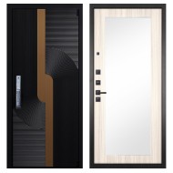 Гранит Смарт Люкс, панель 026 зеркало Лиственница 10 мм