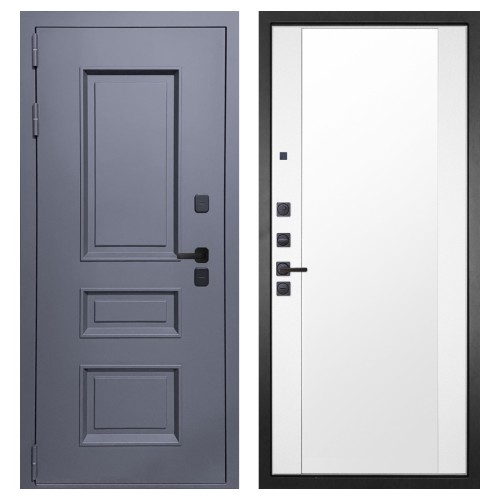 Гранит Сибирь, панель 024 зеркало Макси белый матовый 16 мм