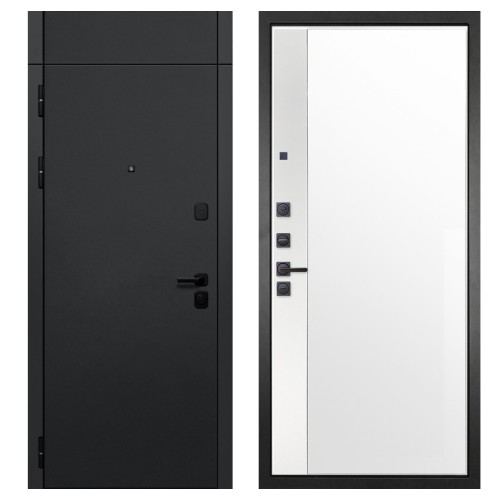 Гранит Горизонт с фрамугой, панель 075 зеркало макси бок белое 16 мм