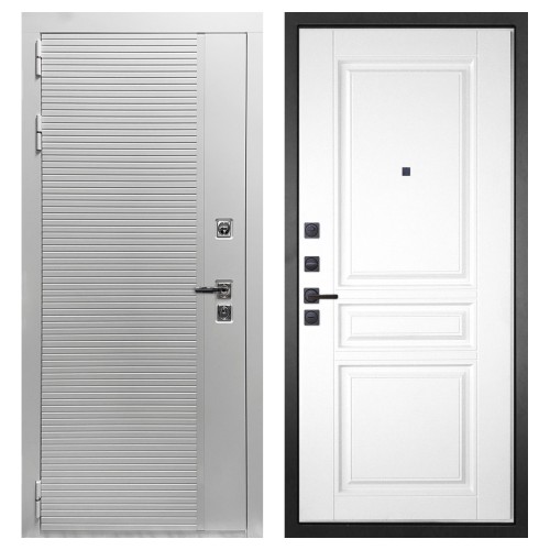 Гранит Пиано Белая, панель 018 Белый 16 мм