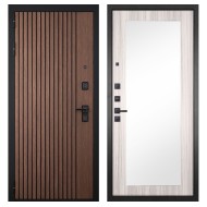 Гранит Шторм, панель 032 зеркало Сандал светлый 12 мм