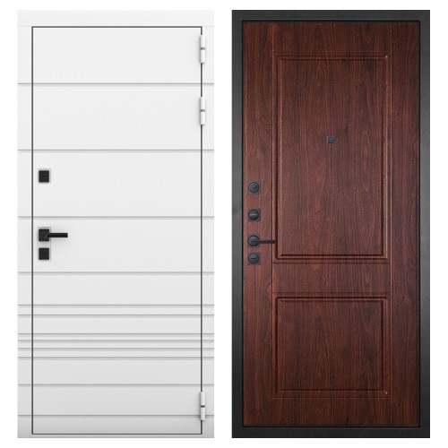 Гранит Роял белая NEW, панель 057 Мореная береза 12 мм