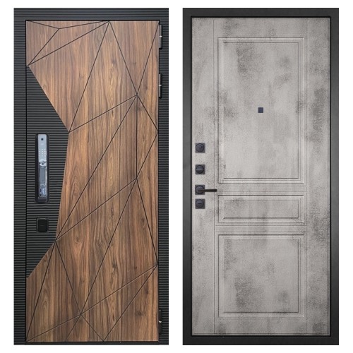 Гранит Континент Смарт, панель 043 Бетон светлый 12 мм