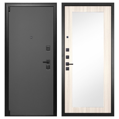 Гранит Лайт Графит, панель 026 зеркало Лиственница 10 мм