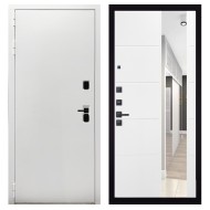 Гранит Вайт, панель 083 Белый софт зеркало 10 мм