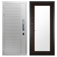 Гранит Пиано Смарт Белая, панель 011 зеркало Венге 16 мм