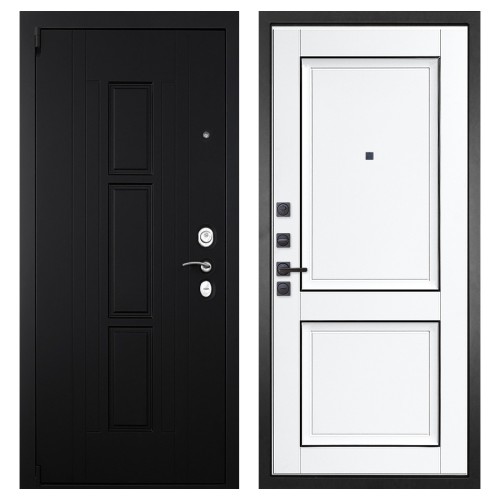 Гранит Т3М, панель 070 Две филенки с молдингом белый матовый 12 мм