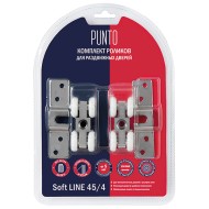 Комплект роликов Punto (Пунто) для раздвижных дверей SLD.SoftLine.SET.rollers/45-4 (Soft LINE 45/4)
