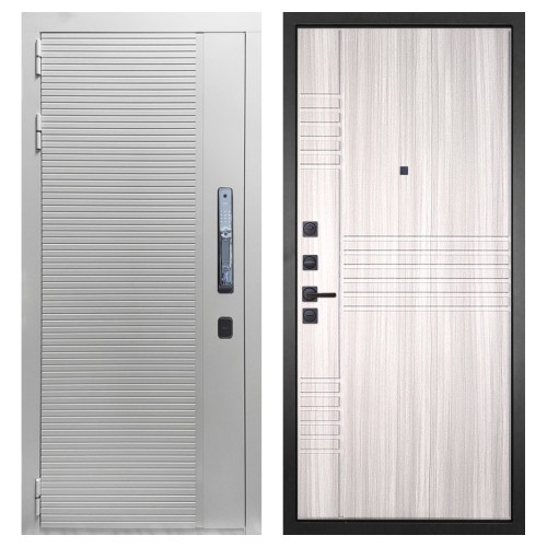 Гранит Пиано Смарт Белая, панель 015 Сандал светлый 16 мм