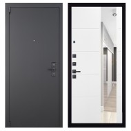 Гранит Эксклюзив, панель 083 Белый софт зеркало 10 мм