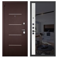 Гранит М2 Люкс, панель 091 зеркало макси бок тонированное черное 10 мм