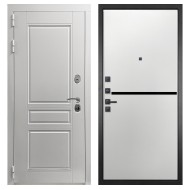 Гранит Лира Белая, панель 073 горизонт белая 10 мм