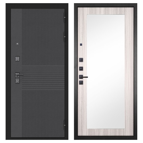 Гранит Гранж, панель 032 зеркало Сандал светлый 12 мм