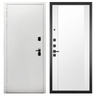 Гранит Вайт, панель 024 зеркало Макси белый матовый 16 мм