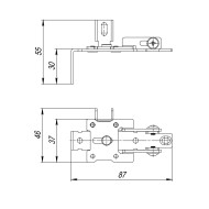 Кронштейн Armadillo (Армадилло) регулировочный SLD.Comfort-PRO/telescope.tuning bracket