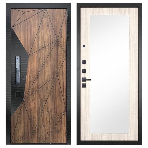 Гранит Континент Смарт, панель 026 зеркало Лиственница 10 мм