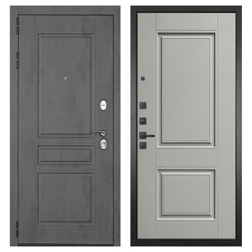 Гранит Лира, панель 068 Две филенки силк маус 12 мм