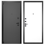 Гранит Лайт Графит, панель 003 Белый 6 мм