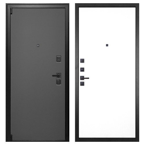 Гранит Лайт Графит, панель 003 Белый 6 мм