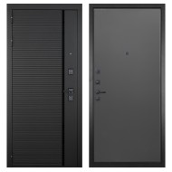 Гранит Пиано Черная, панель 077 графит нубук 12 мм