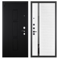 Гранит Т3М, панель 089 Белый софт с зеркальной тонированной вставкой 10 мм