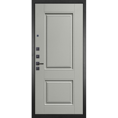 Гранит Вайт, панель 068 Две филенки силк маус 12 мм