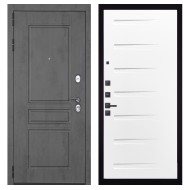 Гранит Лира, панель 081 Белый Горизонт 10 мм