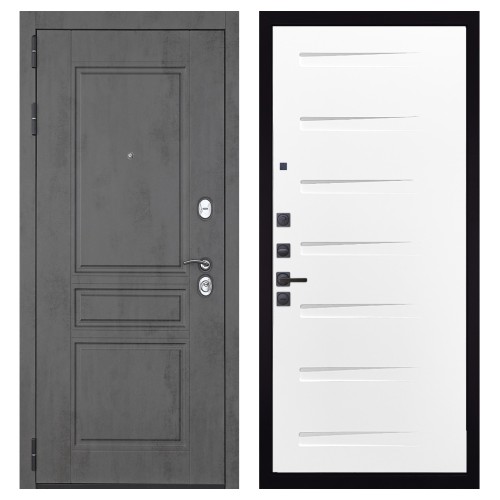 Гранит Лира, панель 081 Белый Горизонт 10 мм